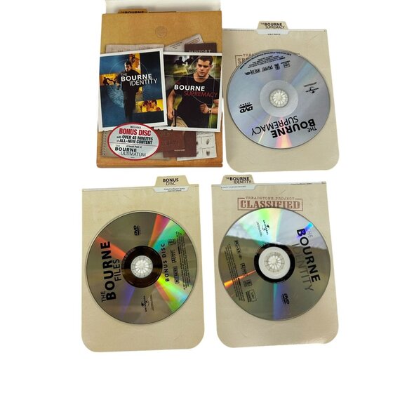 The Bourne Files 3-Disc Collection DVD Set - Picture 3 of 3